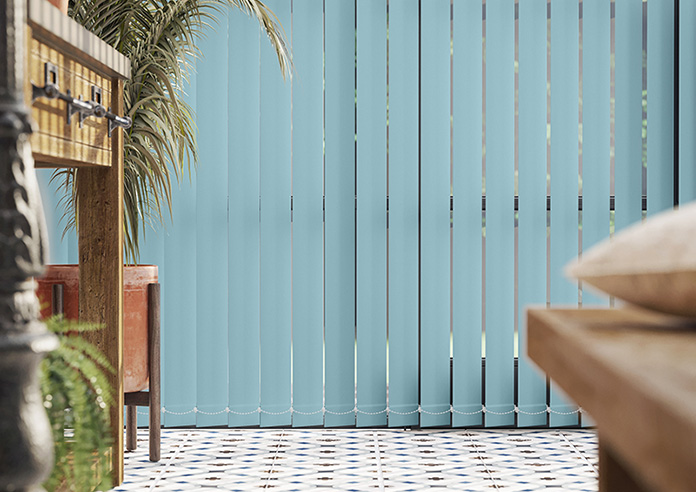 Trinity (FR Blackout), Tranquil - Vertical Blind - Image 5